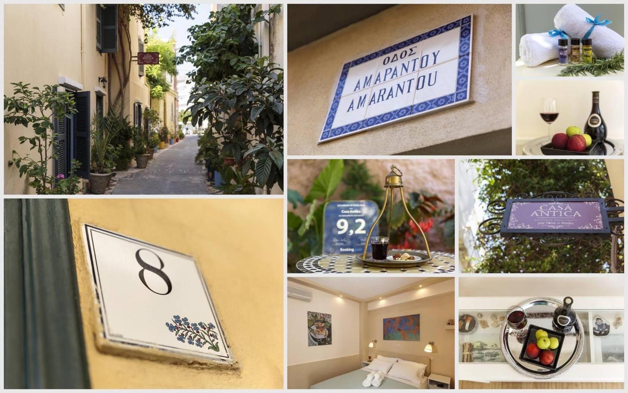 Hotel Casa Antica Rhodes City Exteriér fotografie